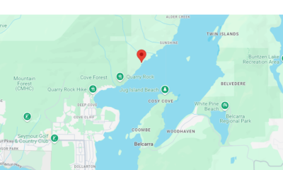 The DNV says that out of an abundance of caution, three properties are now under a mandatory evacuation order -- 2514 Panorama Drive, and 5297 and 5313 Indian River Drive.