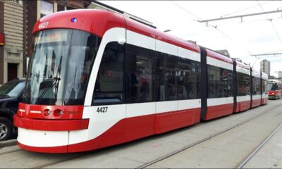 View of the 512 St. Clair streetcar.