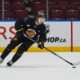 Vancouver Canucks Captain Quinn Hughes during training on Tuesday, Oct. 29. (Courtesy Vancouver Canucks)