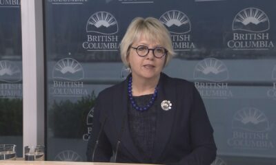 Provincial health officer Dr. Bonnie Henry speaks in Vancouver