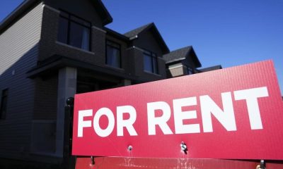 A for rent sign is displayed