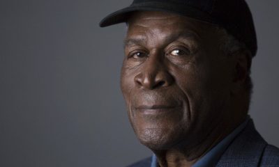 John Amos poses for a portrait in New York on May 11, 2016