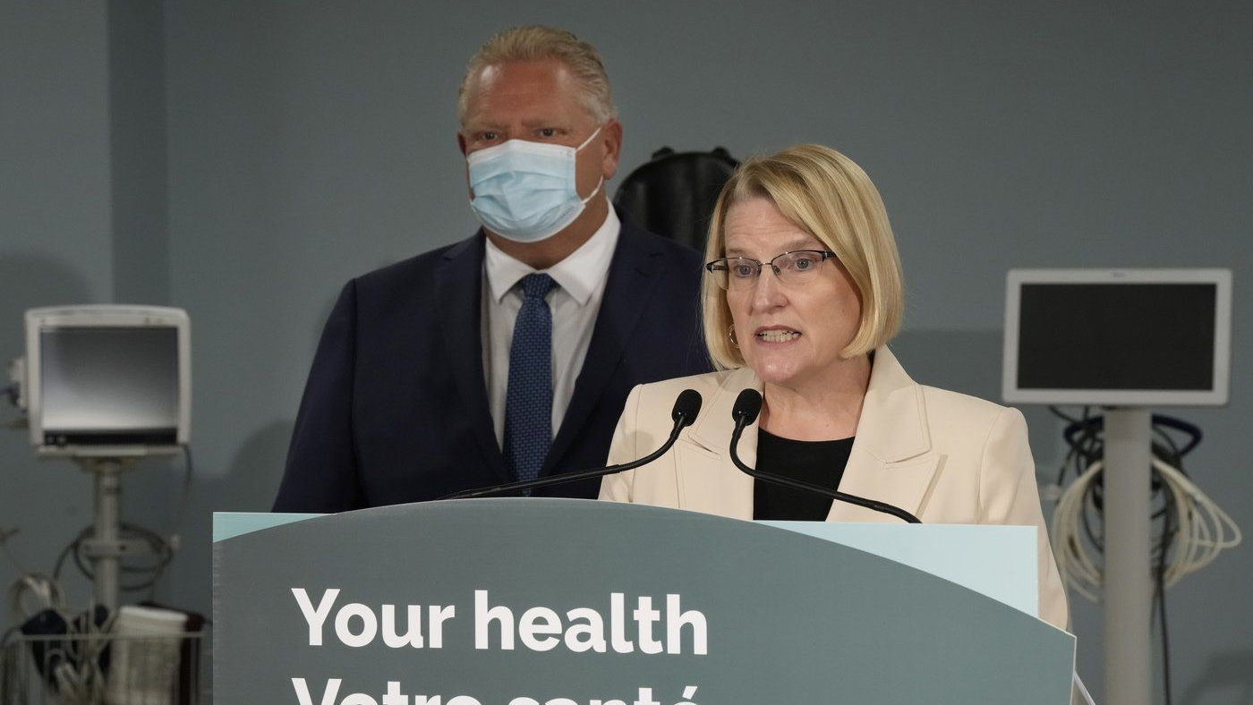 Ontario Health Minister Sylvia Jones