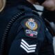 A Vancouver Police Department patch is seen on an officer's uniform in the Downtown Eastside of Vancouver, B.C., Saturday, Jan. 9, 2021. THE CANADIAN PRESS/Darryl Dyck