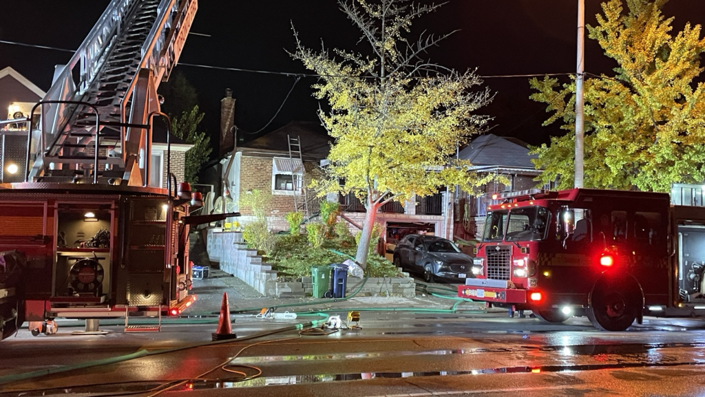 A four-month-old baby girl was killed in an early morning house fire on Trethewey Drive