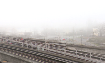 Dense fog is seen in Richmond on Wednesday December 4, 2024. (CityNews Image)