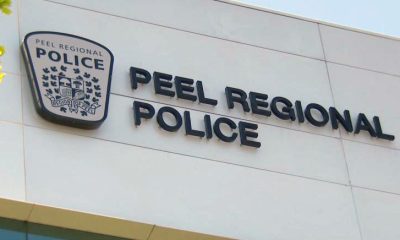 Exterior view of Peel Regional Police headquarters.