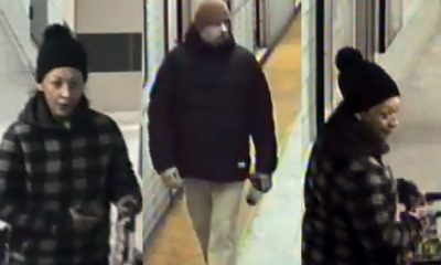 Two people wanted in a robbery investigation at Chester Subway Station. (Toronto Police Service)