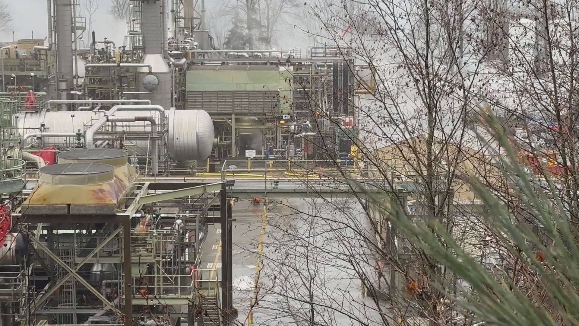 The Parkland refinery in Burnaby, B.C.