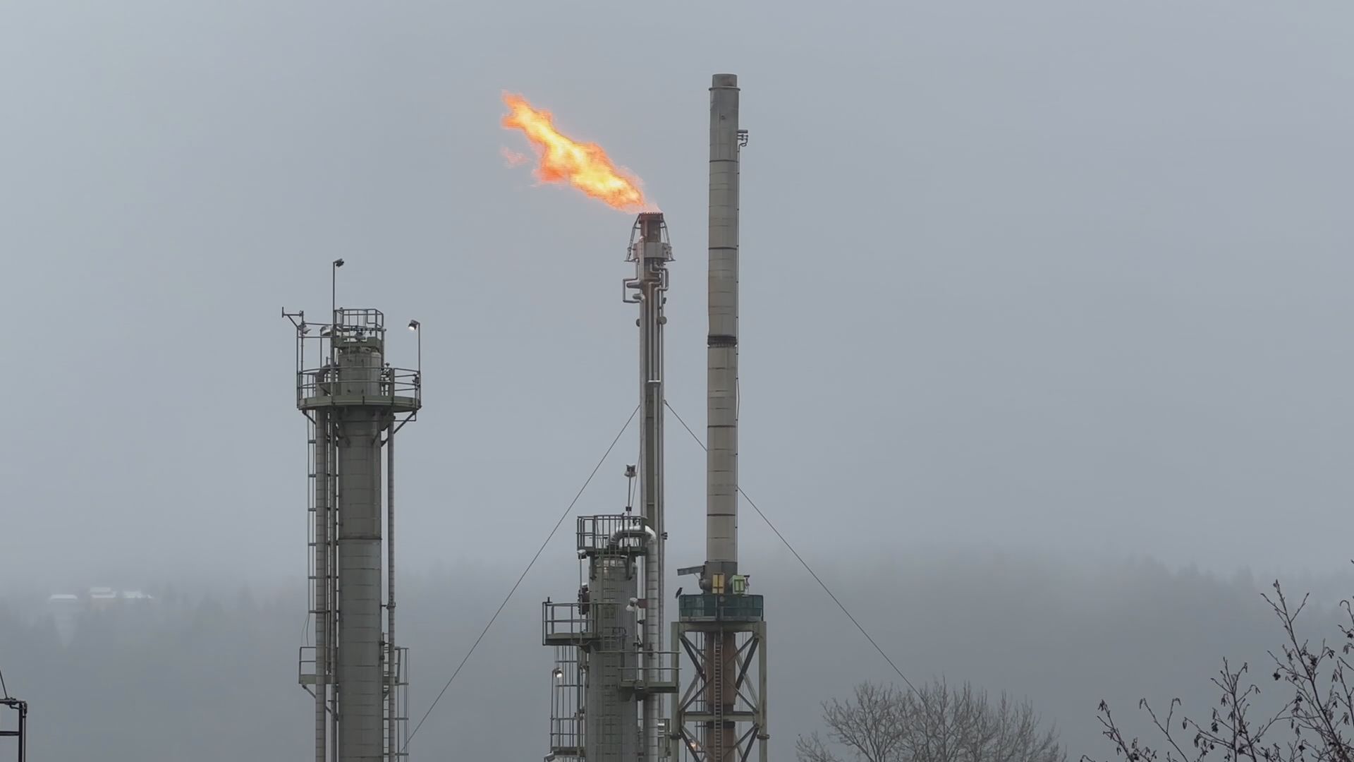 The Parkland refinery in Burnaby, B.C.