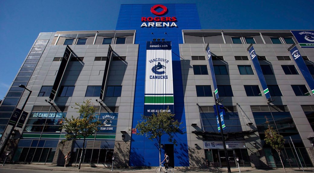 Rogers Arena, home of the Vancouver Canucks