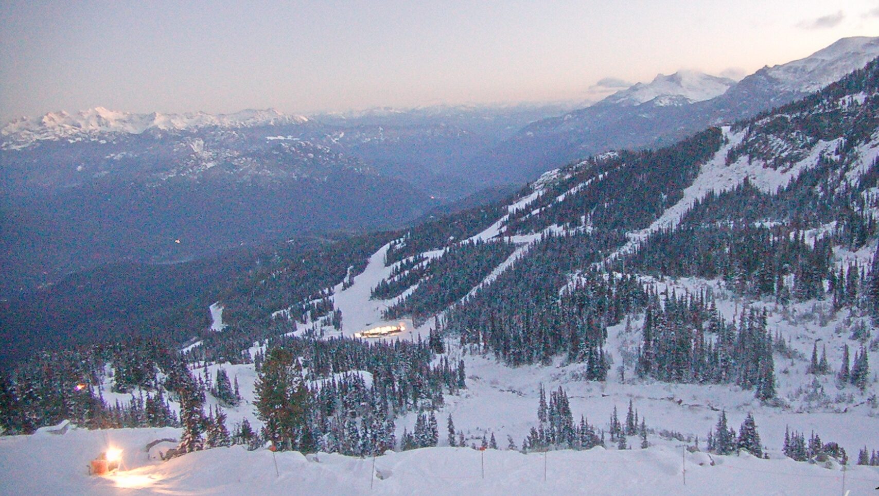 Wishbone at Whistler Blackcomb on opening day Nov. 23, 2023.