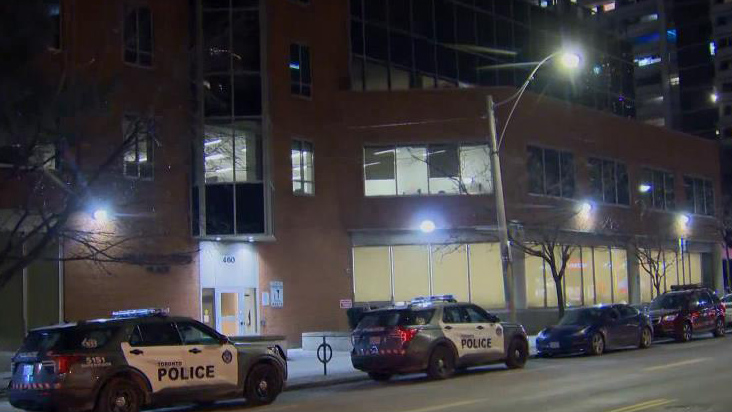 Police investigate after a man was stabbed in downtown Toronto