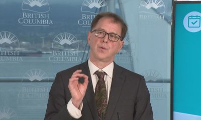 B.C. Health Minister Adrian Dix speaks in Vancouver