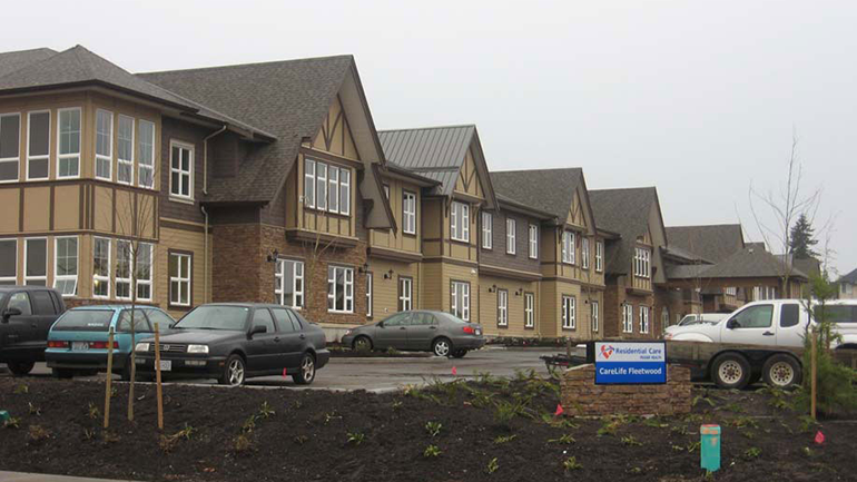 Carelife Fleetwood seniors' home.