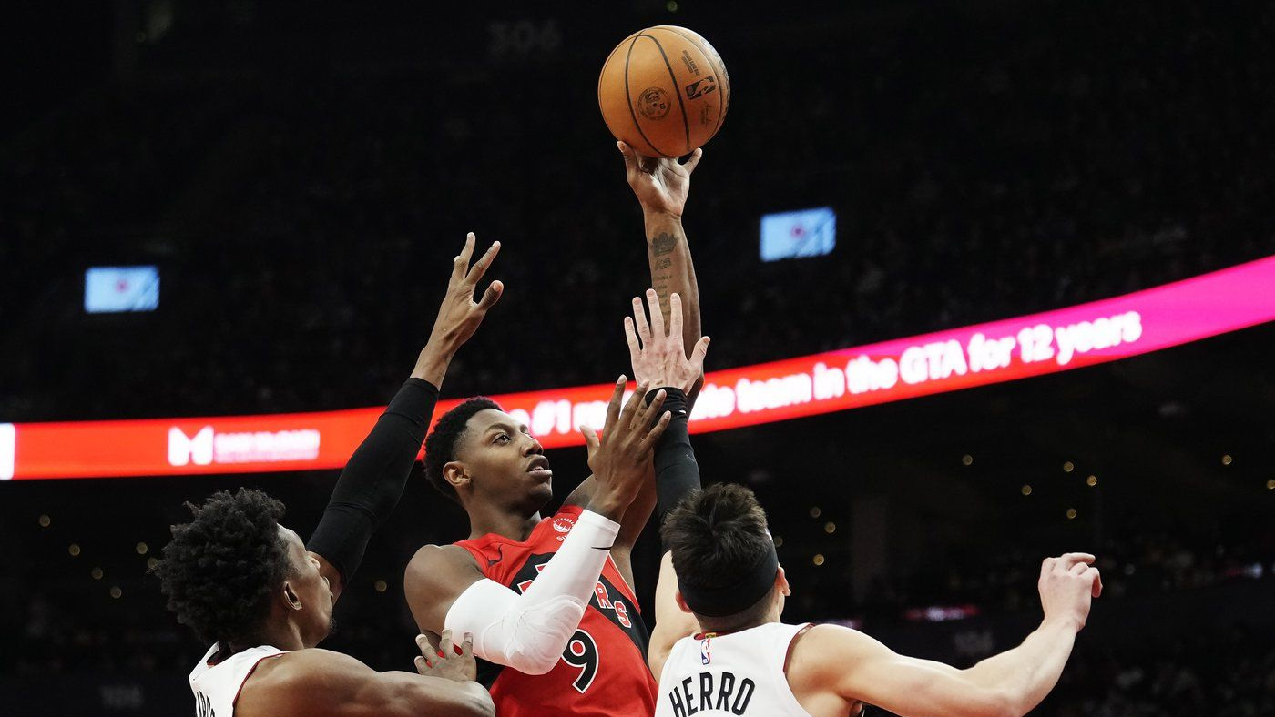 Toronto Raptors guard RJ Barrett