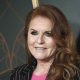 Sarah Ferguson poses for photographers