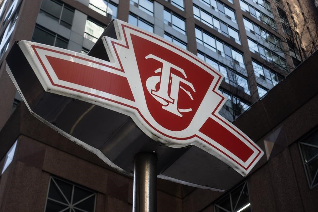 A TTC sign