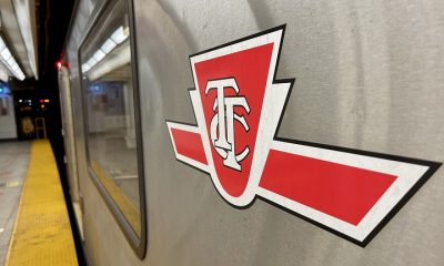 A TTC subway train