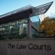 The Law Courts building, which is home to B.C. Supreme Court and the Court of Appeal, is seen in Vancouver, on Thursday, November 23, 2023.