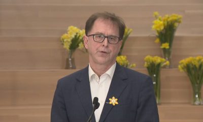 B.C. Health Minister Adrian Dix speaks at a news conference