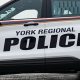 York Regional Police cruiser