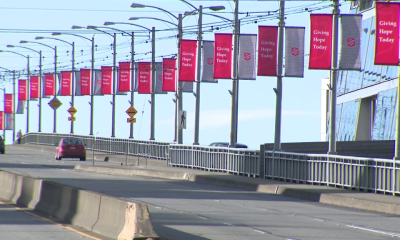 The Granville Street Bridge in Vancouver.