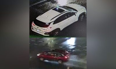 The Coquitlam RCMP is looking for two vehicles involved in a hit and run that left a woman seriously hurt on Saturday, Jan. 27, 2024