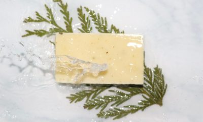 Cedar soap, made by Sisters Sage and sold at the company's new East Vancouver storefront.