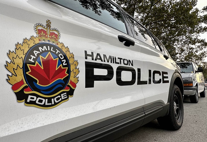 A Hamilton Police Service cruiser is seen outside of Central Station. CITYNEWS / File / Nick Westoll