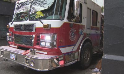 A Vancouver Fire Rescue Services truck in January 2024. (CityNews Image)