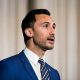 Ontario Education Minister Stephen Lecce speaking at Queen's Park in Toronto on June 9, 2020. THE CANADIAN PRESS/Nathan Denette