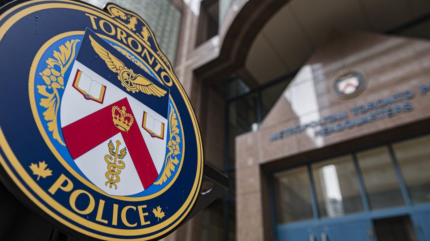 Exterior view of Toronto Police headquarters