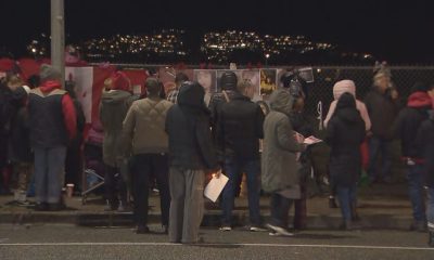 A gathering was held near the former Pickton Farm in Port Coquitlam