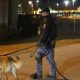 A police officer is seen in this image at Whitby GO Station on Feb. 5, 2024