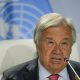 United Nations General Secretary António Guterres addresses a news conference during the BRICS summit in Johannesburg, South Africa, on Aug. 24, 2023.