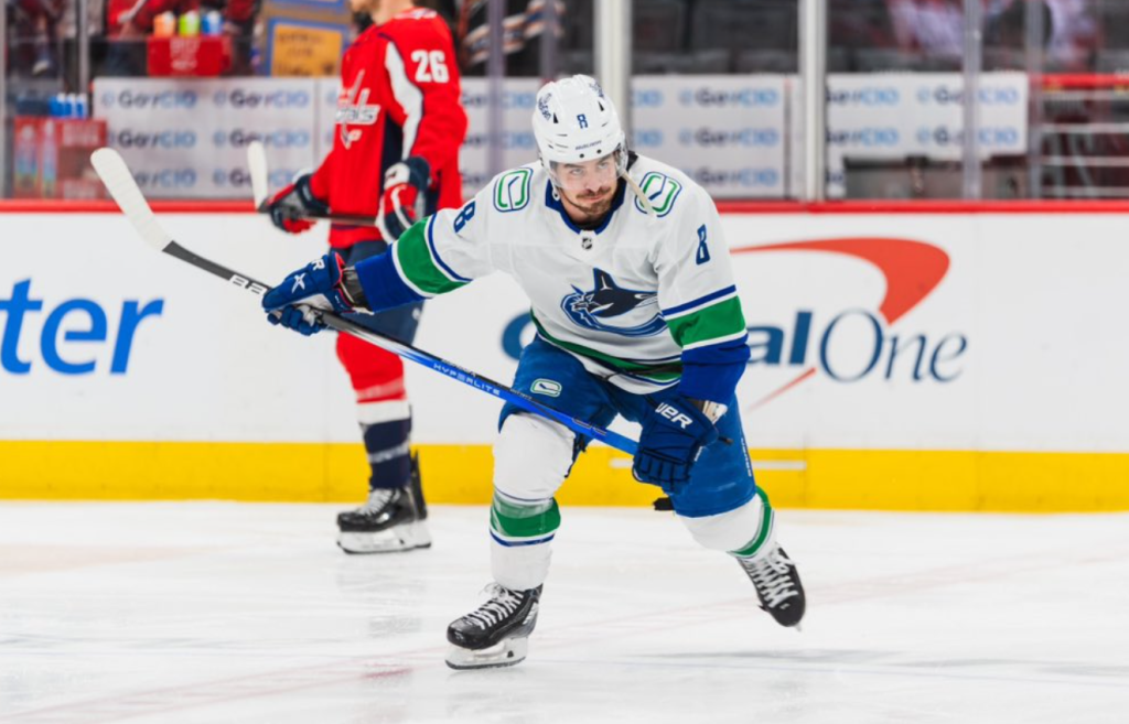 Vancouver Canucks Conor Garland.