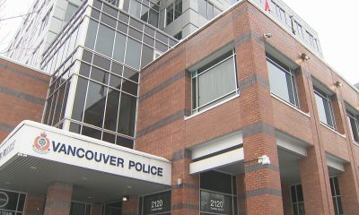 The Vancouver Police Department building on Cambie Street