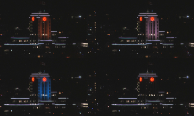 Anyone strolling by Vancouver City Hall or the Burrard Street bridge Thursday evening will have noticed they were both lit up in black, red, green, and gold colours.