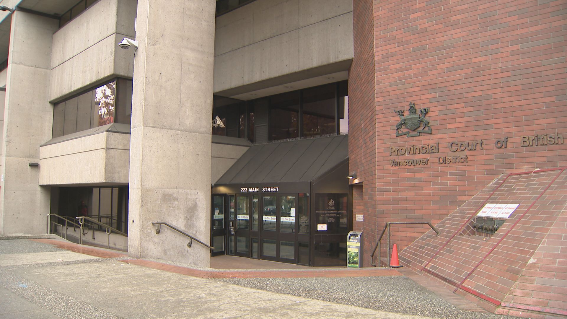 The provincial courthouse on Vancouver's Main Street