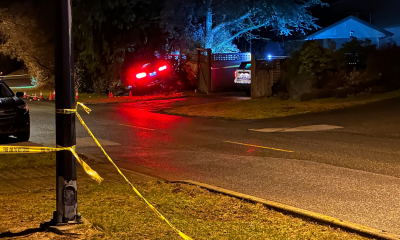 A major investigation is underway in the middle of a neighborhood in White Rock. (CityNews Image / Mike Lloyd)