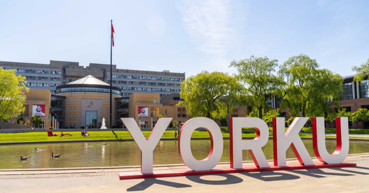 The York University campus