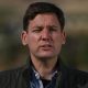 B.C. NDP Leader David Eby speaks during a campaign announcement in Vernon, B.C., on Saturday, October 5, 2024.