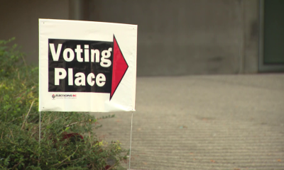 A voting place is seen in Vancouver on Thursday October 10, 2024.