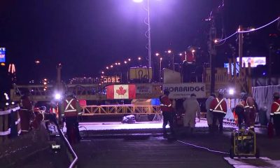 A look at work crews working 24 hours a day on the Gardiner Expressway rehabilitation project.