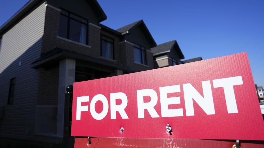 A for rent sign is displayed