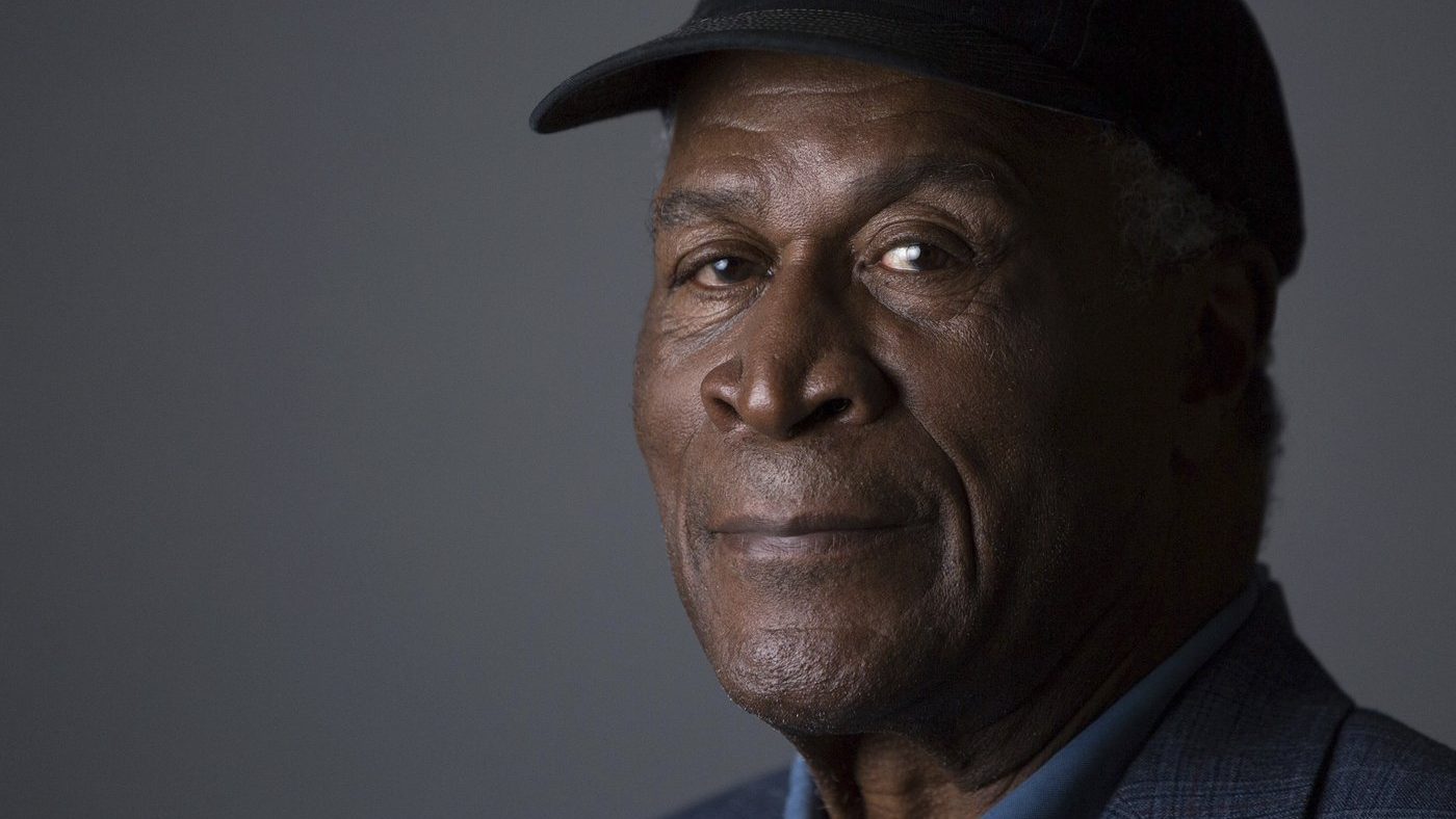 John Amos poses for a portrait in New York on May 11, 2016