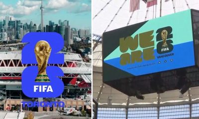 Toronto and Vancouver are announced as host cities for the FIFA World Cup 2026.