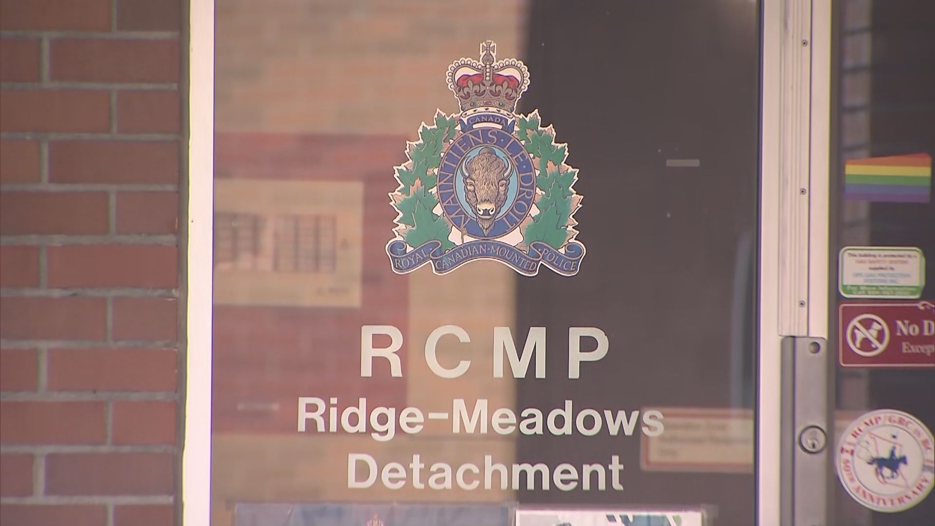 The exterior of the RCMP Ridge Meadows Detachment on Monday September 23, 2024.