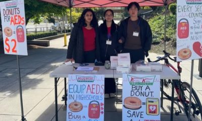 A group of Vancouver students is launching a fundraising campaign Saturday to equip high schools across the city with life-saving automated external defibrillators (AEDs).